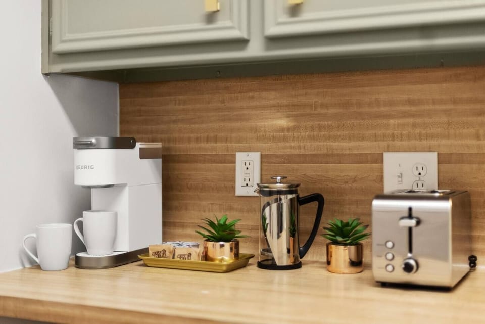 Wake up to your in-house coffee bar.