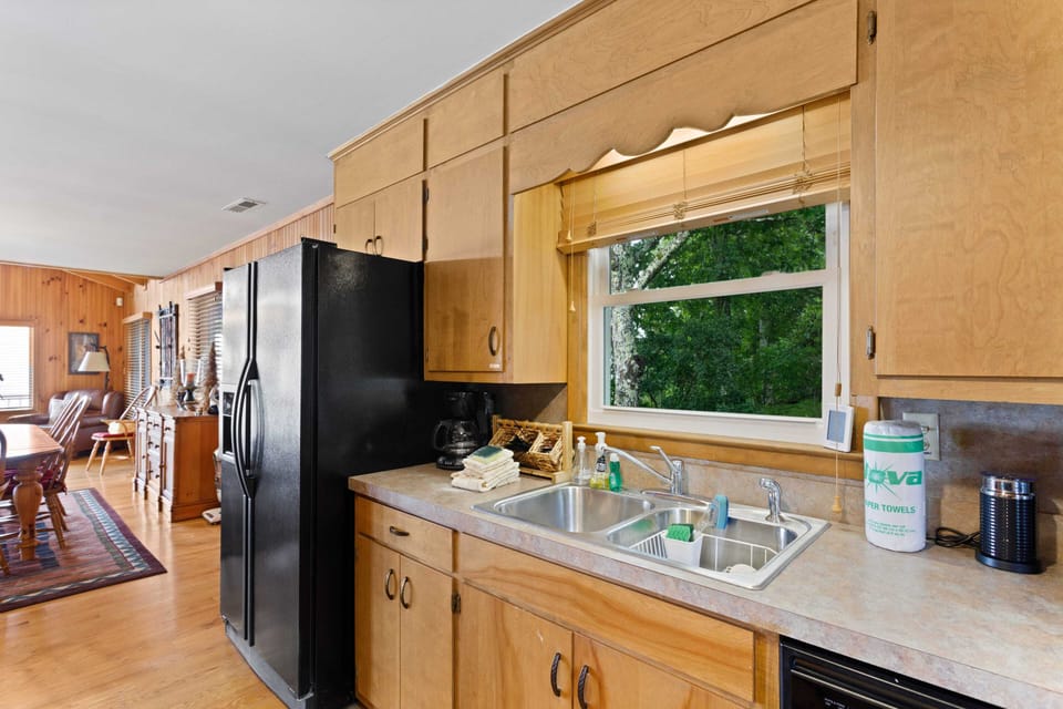 Kitchen Located off the Dining Area