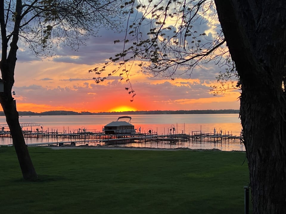Beautiful sunsets porch view!!