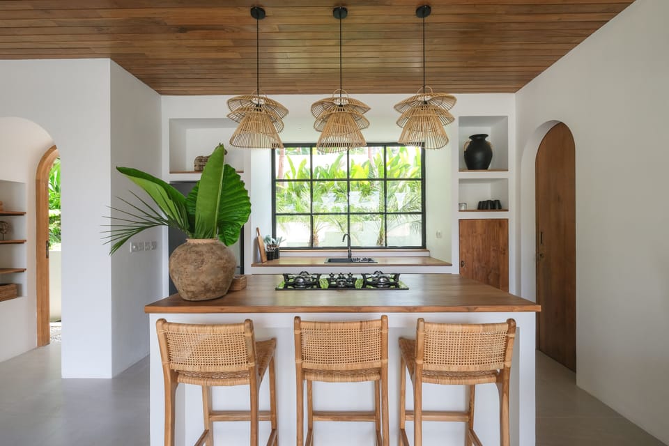 Villa, 2 Bedrooms | Private kitchen | Fridge, oven, stovetop, coffee/tea maker