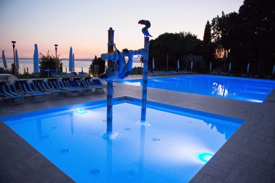 Rooftop pool
