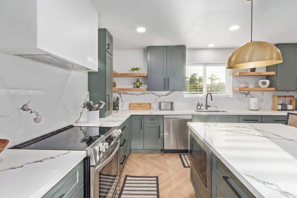 Completely updated kitchen