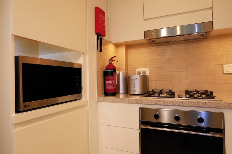 Kitchen with all necessary appliances
