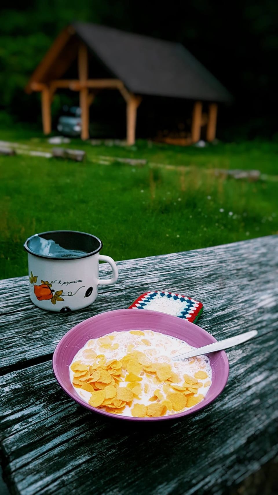 Apartment, 1 Bedroom, Patio, Garden View | Food and drink