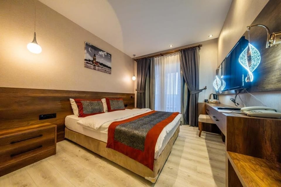 Premium bedding, iron/ironing board (on request), WiFi (free)