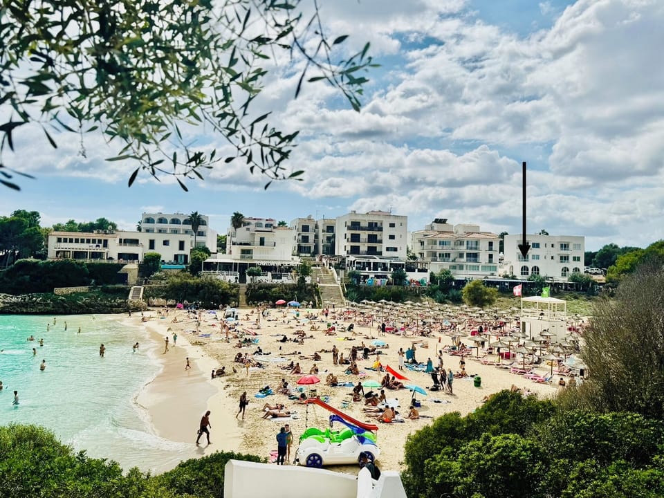 Just steps from Cala Marçal beach — one of Mallorca’s most beautiful coves 