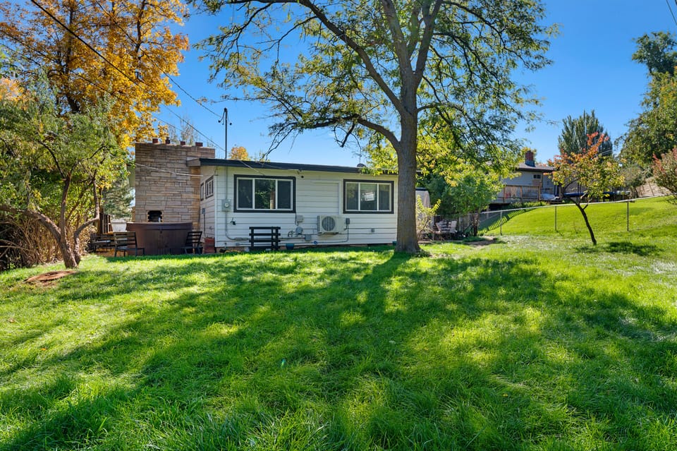 Big backyard