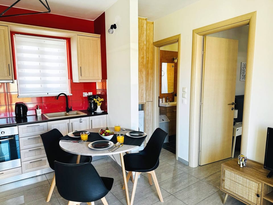 Apartment, 1 Bedroom, Balcony | Private kitchen