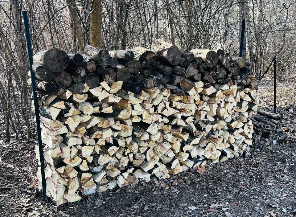Firewood stocked for your stay.