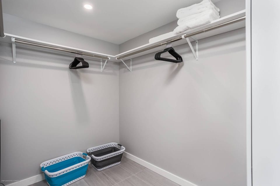 Large walk-in closet included with the master suite