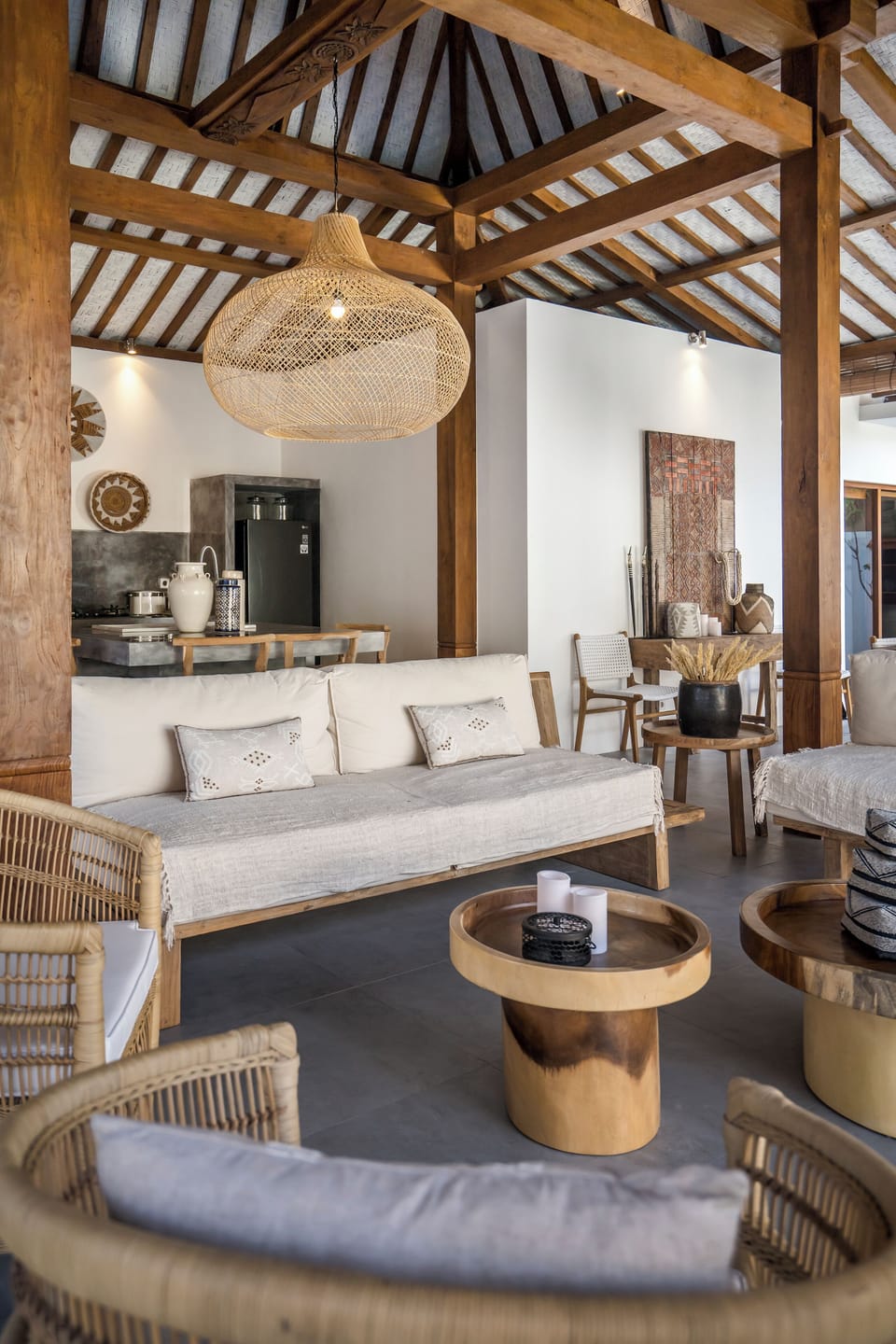 Deluxe Villa, 5 Bedrooms, Private Pool, Pool View | Living area | Smart TV