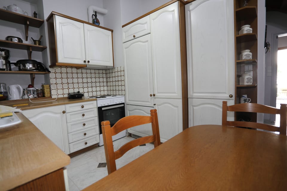Fridge, oven, dishwasher, electric kettle