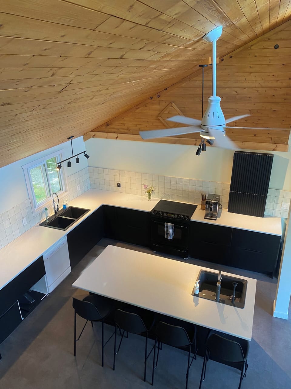 Kitchen-aerial view