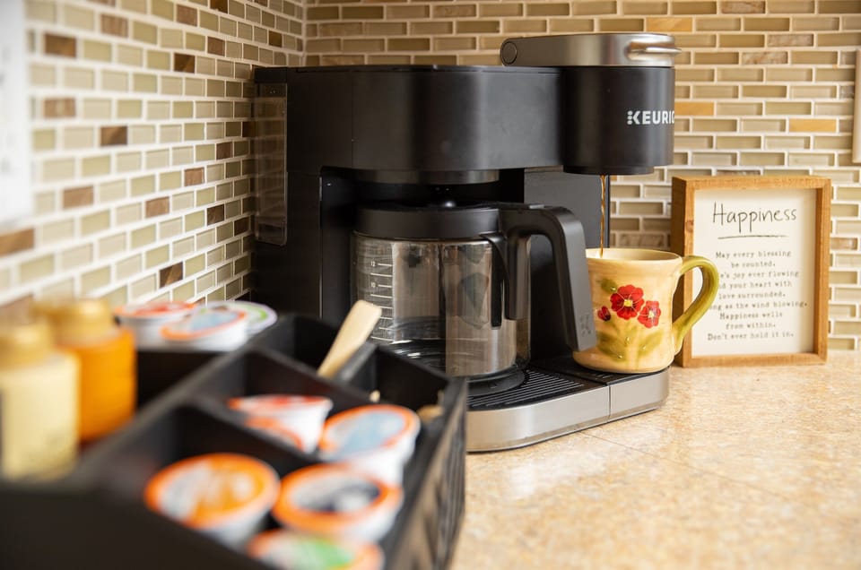 Kick off the morning with fresh coffee before beach days, excursions, or a slow day at home.