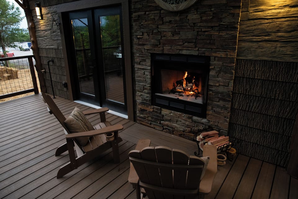 COZY UP WITH OUR OUTDOOR BLANKETS FOR A COZY NIGHT BY THE FIRE - UNLIMITED FIREWOOD - 20 - FOOT SLIDE ACCESS