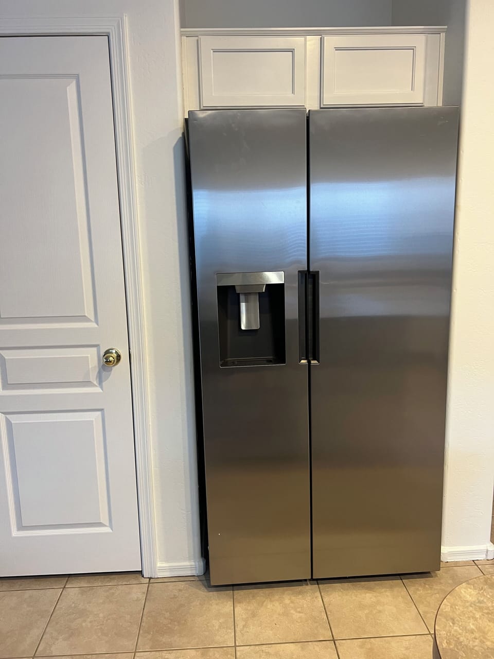 New stainless steel appliances 