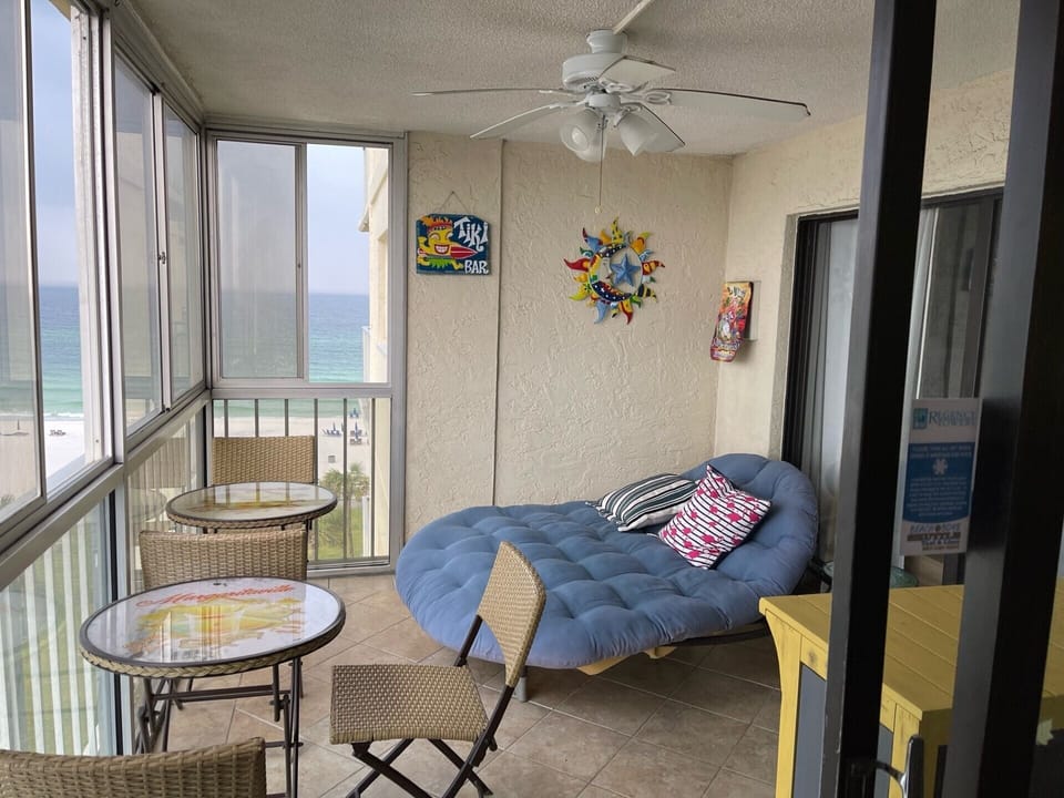 Spacious patio