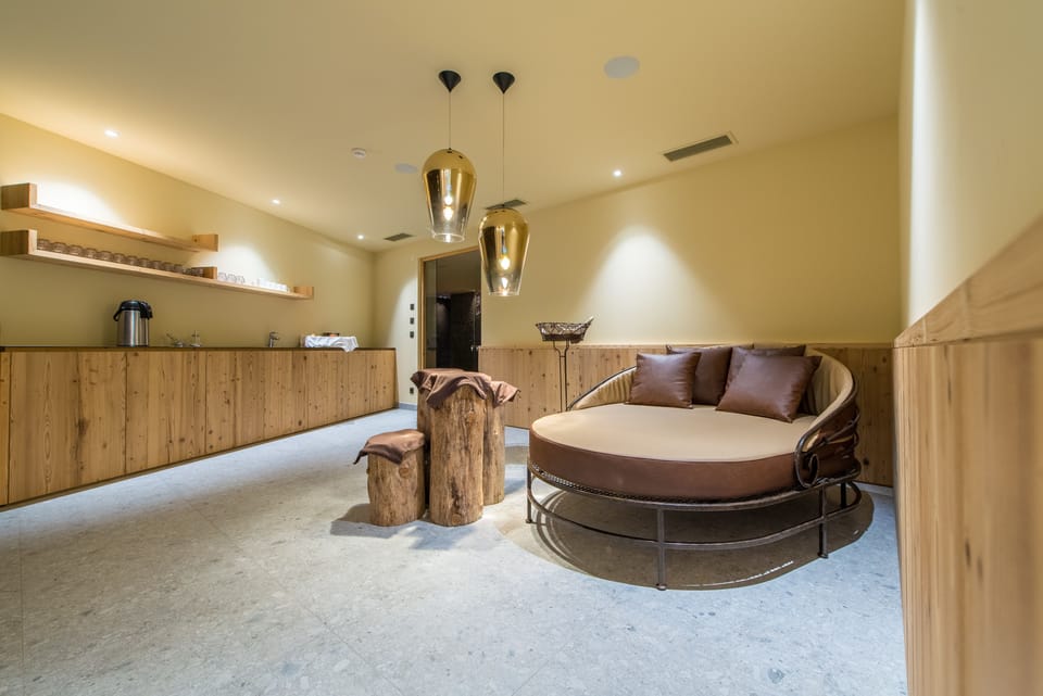 Sauna, steam room, body treatments, hot stone massages, sports massages