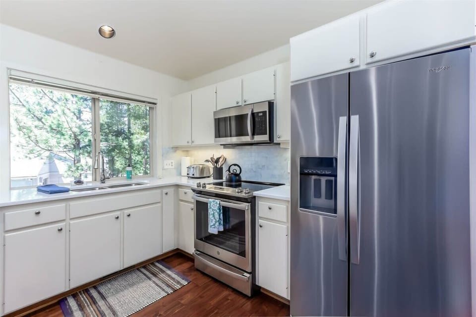 Owners of stocked it with all the comforts of home and more.