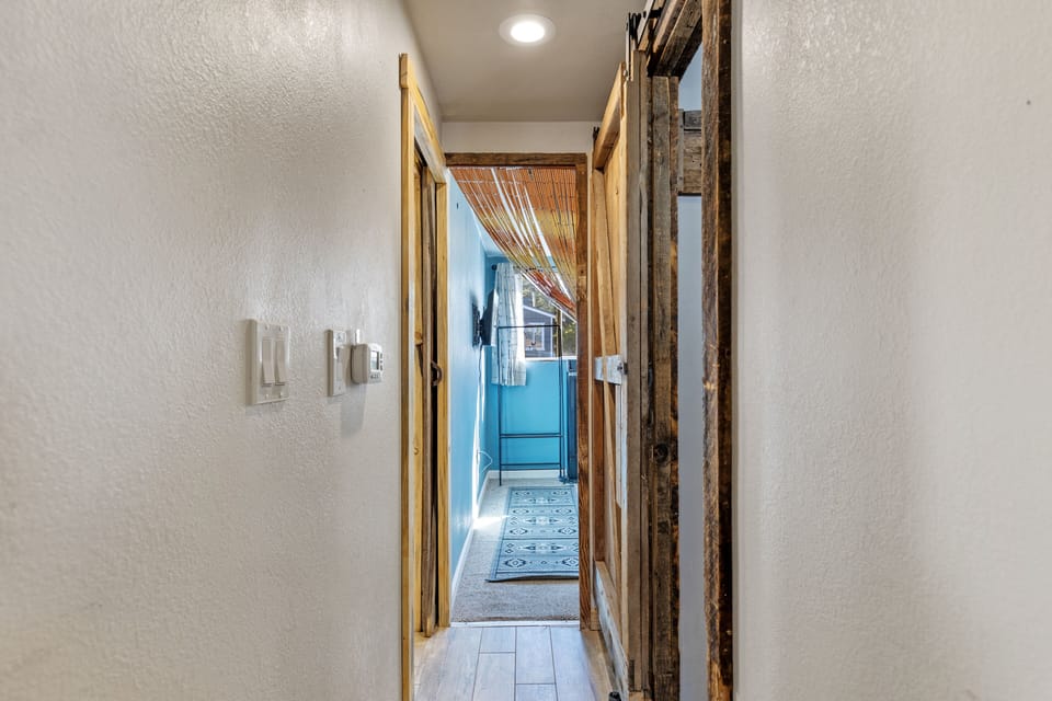 Hall and entrance to bedroom