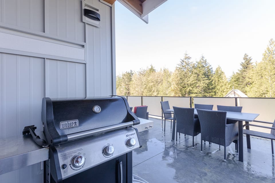 BBQ and seating