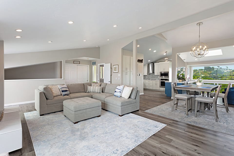 Open floor plan