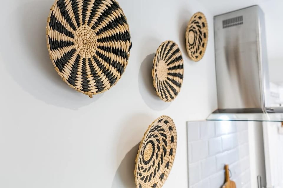 Family-friendly kitchen oasis equipped with all essentials, including a washer & dryer, oven, fridge and full cookware set. Plus, thoughtful touches like children's dinnerware ensure everyone feels right at home in this cozy culinary haven.
