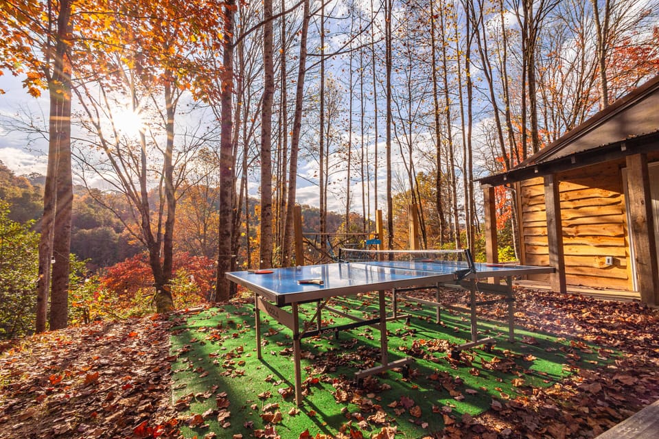 Luxury cozy cabin bryson city 3 little bears retreat 3 games