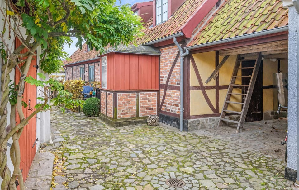 outside