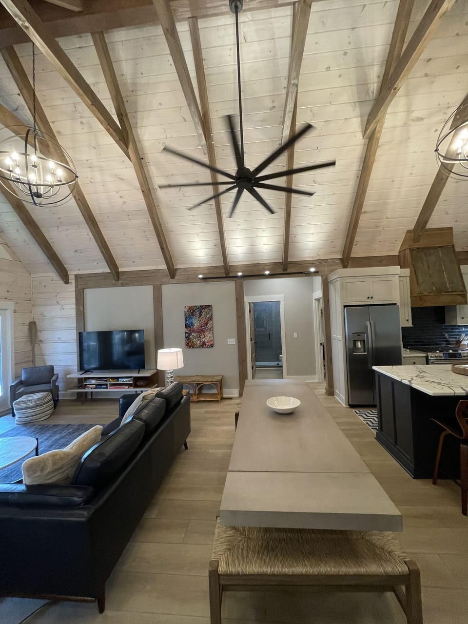 Large dining table