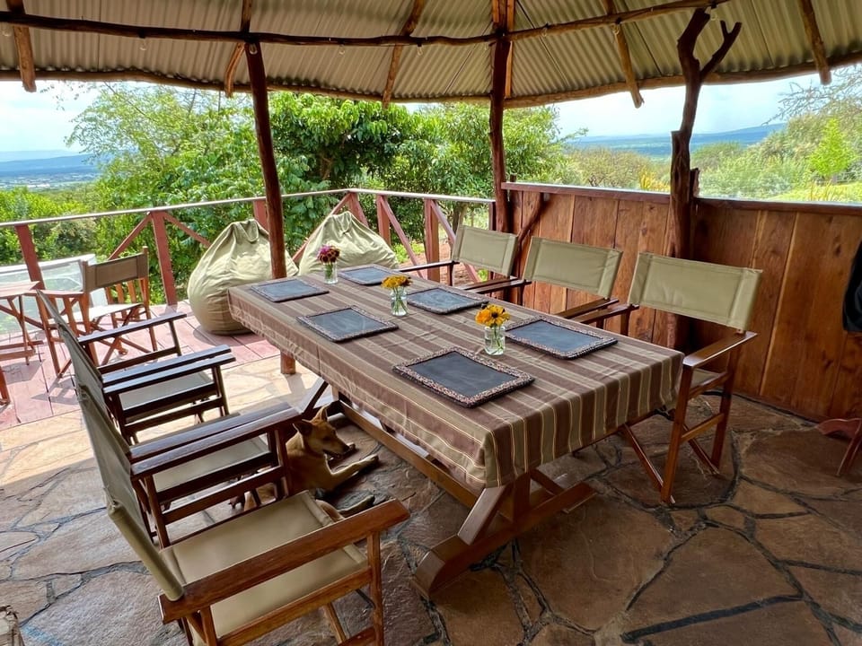Dining deck