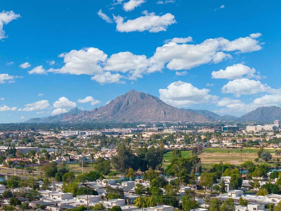Camelback Mountain will give you a good workout and stunning views at the top.