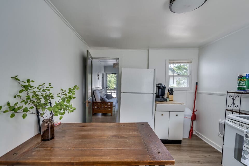 Dining area and Keurig