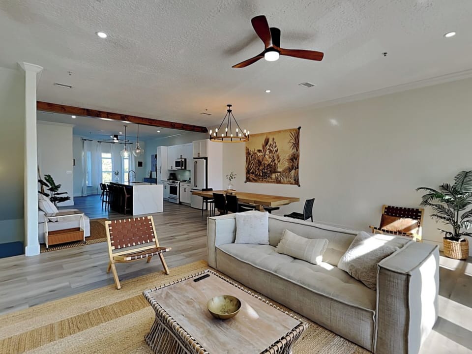 Living Area - Open Floor Plan - Second Floor