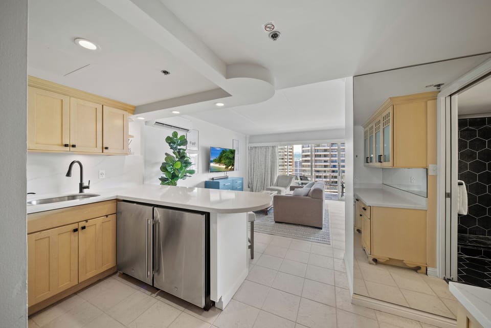 Kitchen by the Entry Door