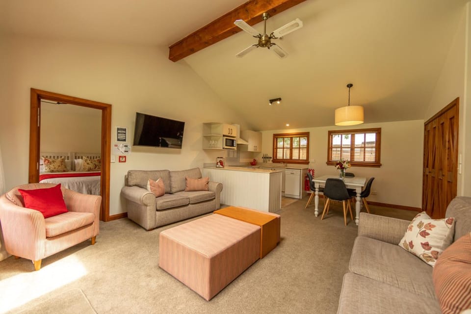 Ruby Cottage | Living room | Flat-screen TV, toys