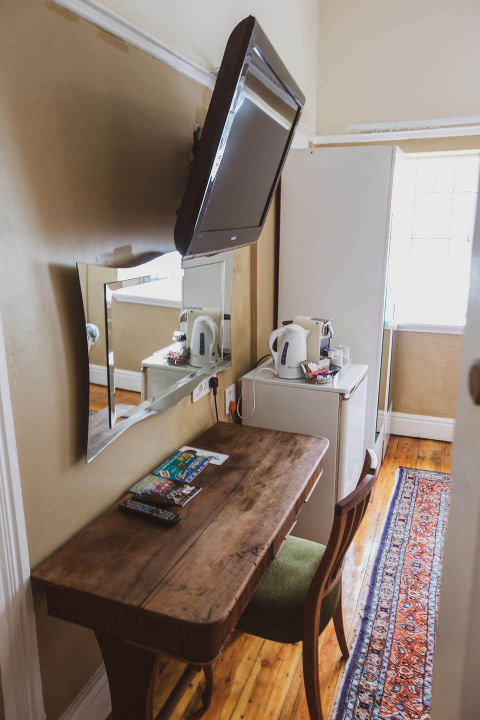 In-room business center