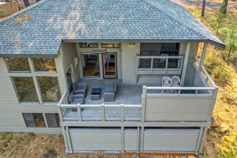 Aerial View of Upper Patio