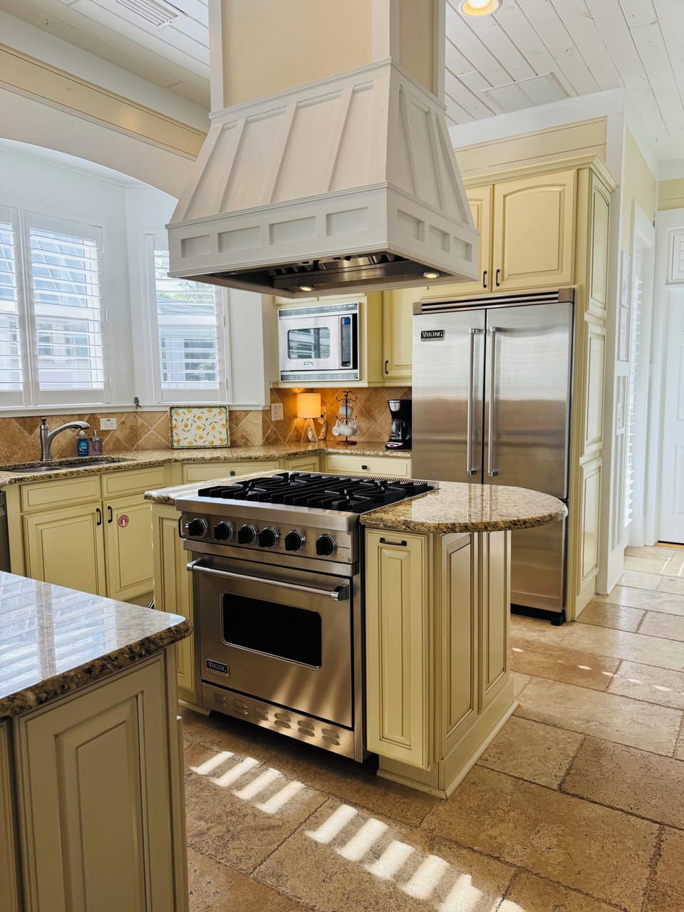 Kitchen with Viking appliances
