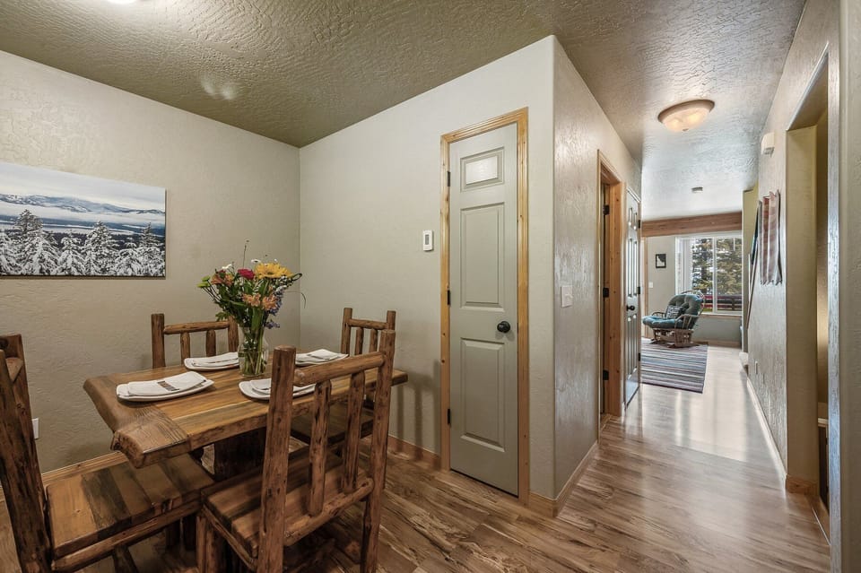 Small pantry in eat in kitchen