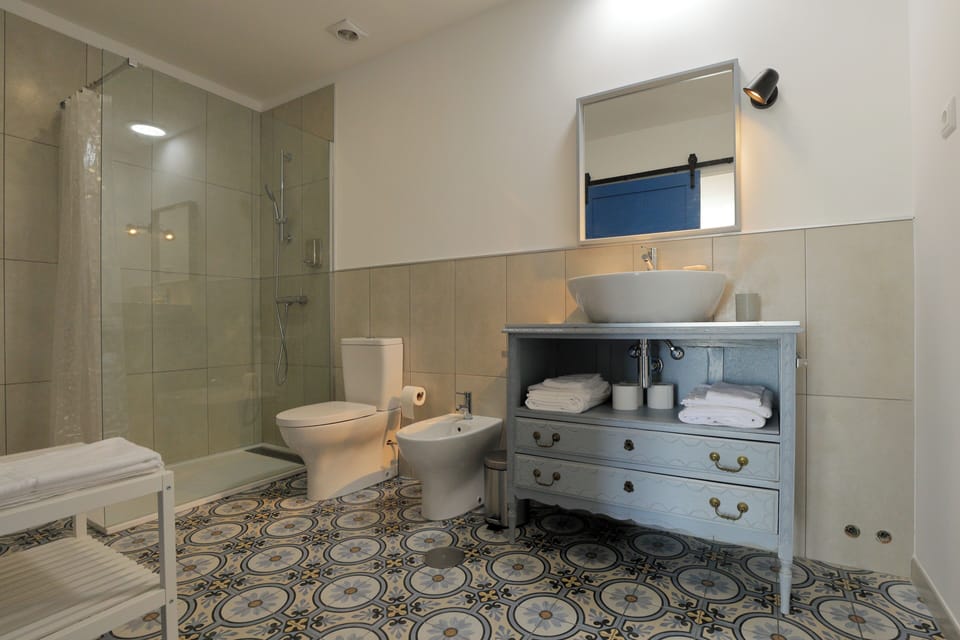 Deluxe Double or Twin Room | Bathroom | Shower, rainfall showerhead, hair dryer, towels
