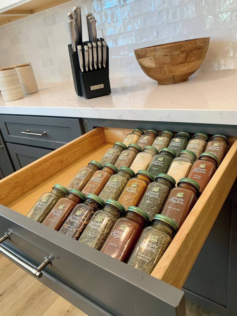 We provide 24 different spices and seasonings for all your cooking desires!