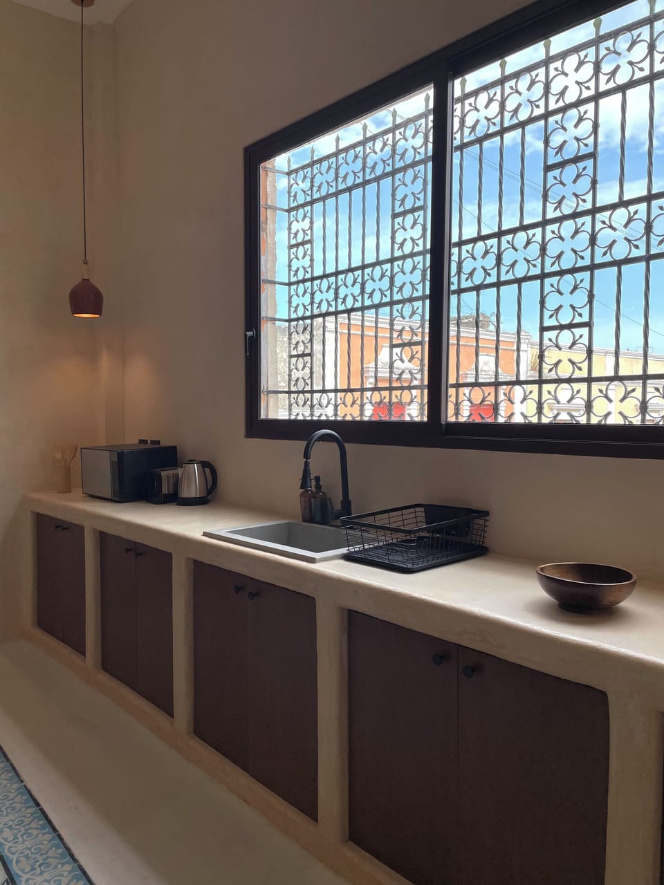 Apartment | Private kitchen | Espresso maker, coffee/tea maker, full-size fridge, electric kettle