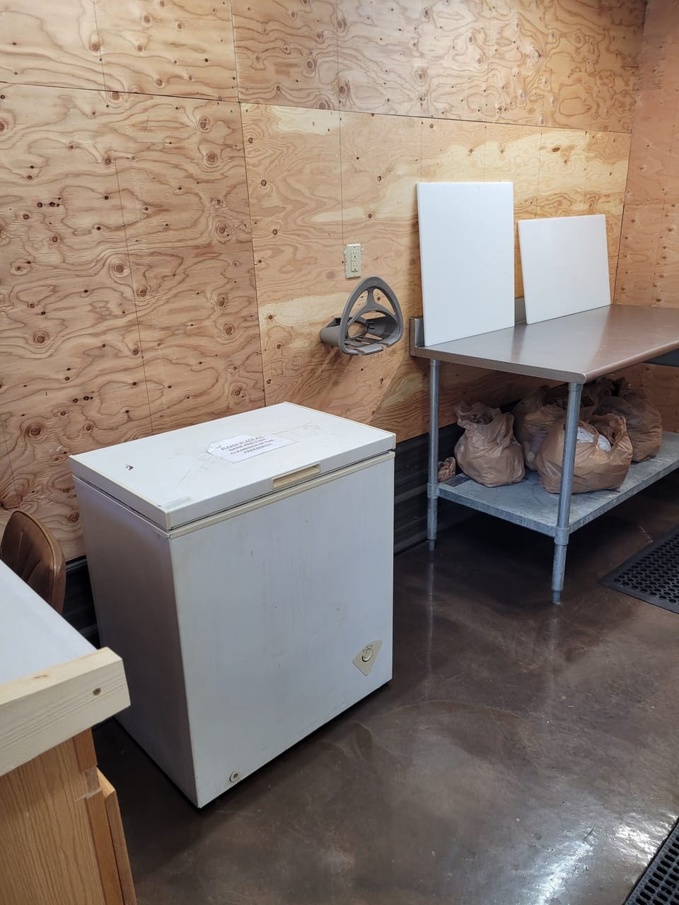 cleaning shack