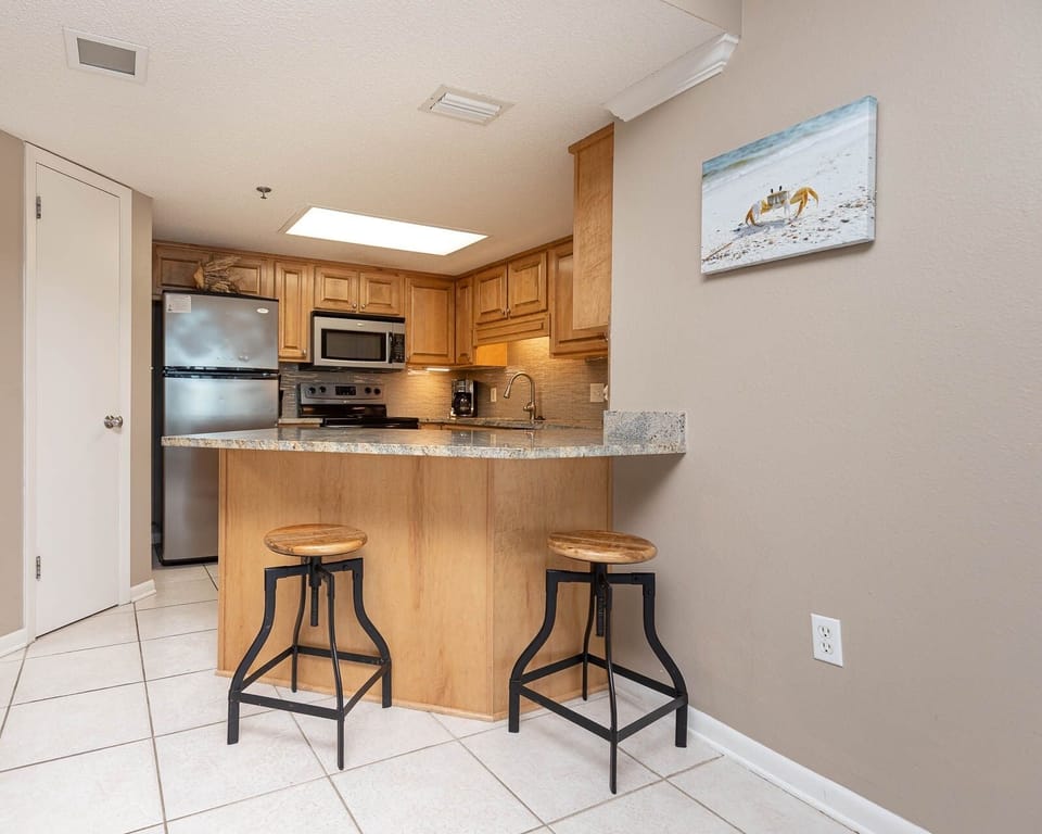 Condo, 2 Bedrooms | Private kitchen | Coffee/tea maker, fridge, oven