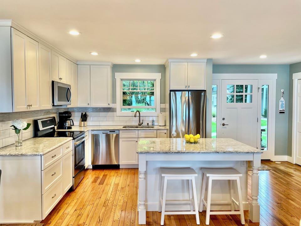 Kitchen in the main cottage.