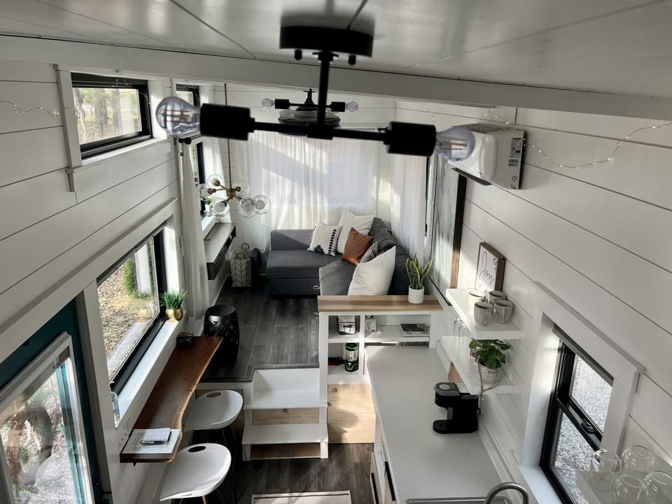 The view from the loft.  