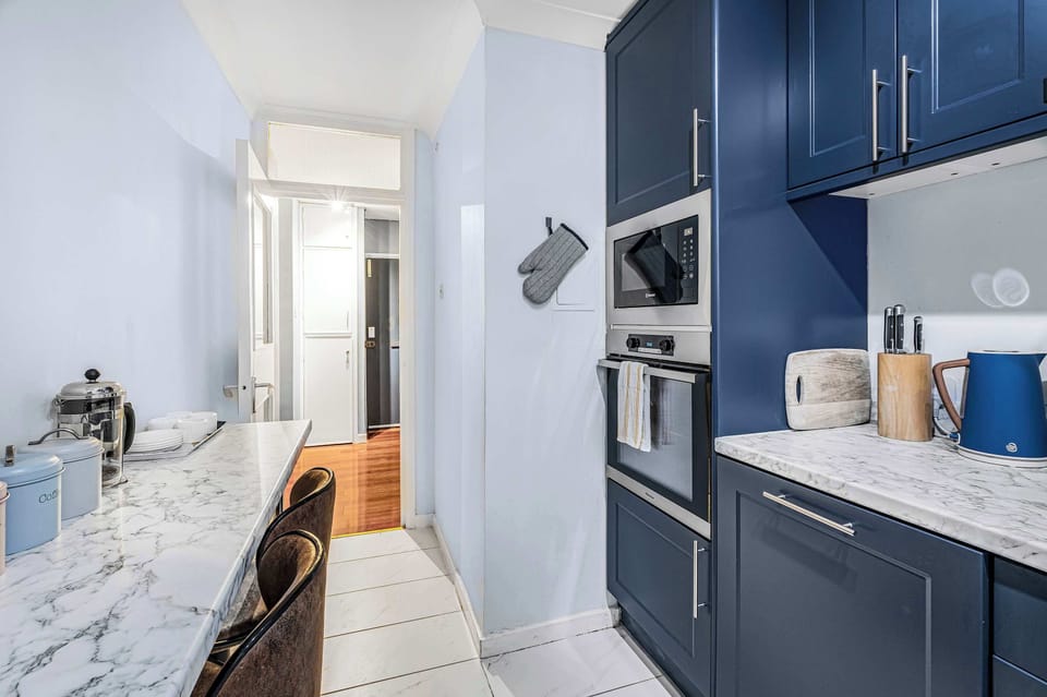 Modern fully-equipped kitchen