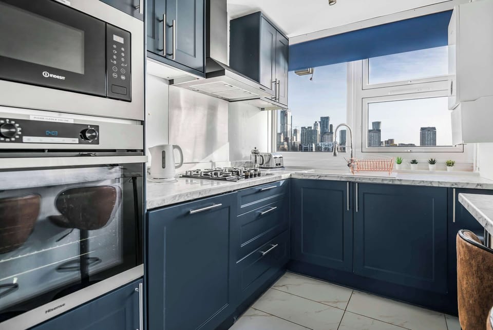 Modern fully-equipped kitchen