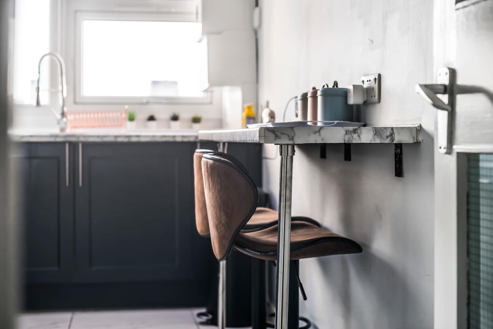 Modern fully-equipped kitchen